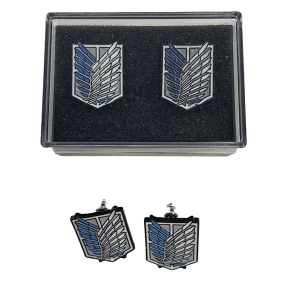 Серьги Attack on Titan: Survey Corps: Logo, (13900)