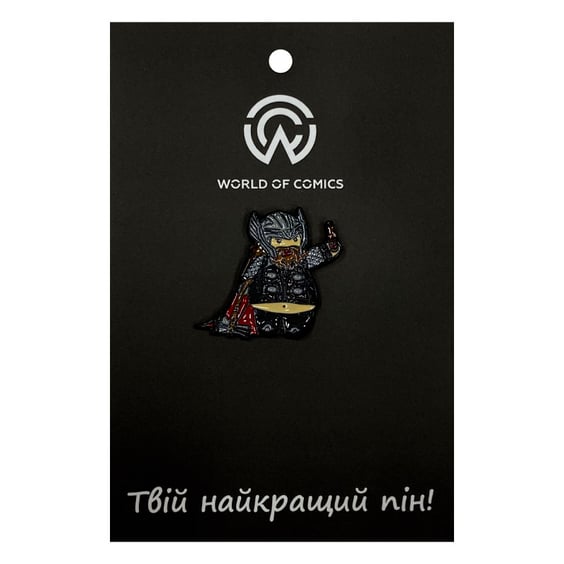 Металлический значок (пин) Marvel: Avengers: Endgame: Fat Thor, (13936)