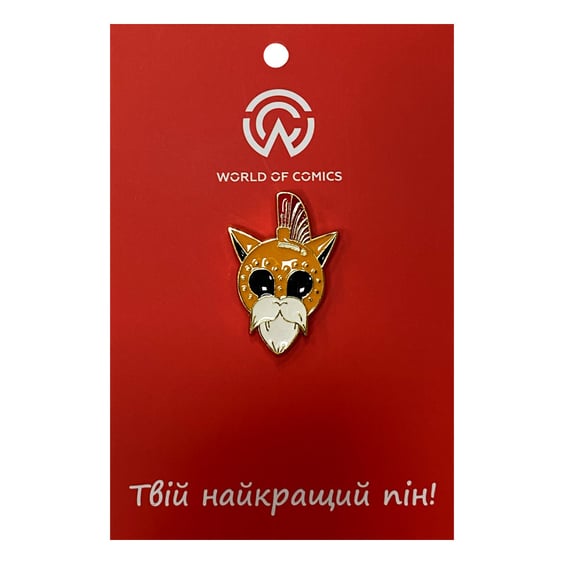 Металевий значок (пін) One Piece: Lucy (Monkey D. Luffy), (13938)