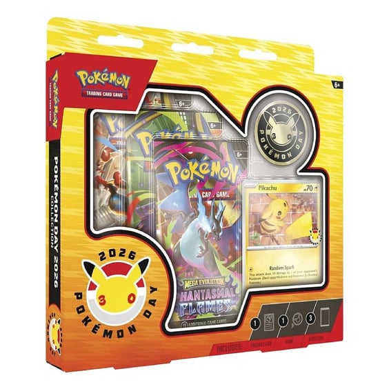 Коллекционный набор Pokemon TCG: Pokémon Day: 2026 Collection, (139701) 2