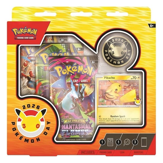 Коллекционный набор Pokemon TCG: Pokémon Day: 2026 Collection, (139701) 6