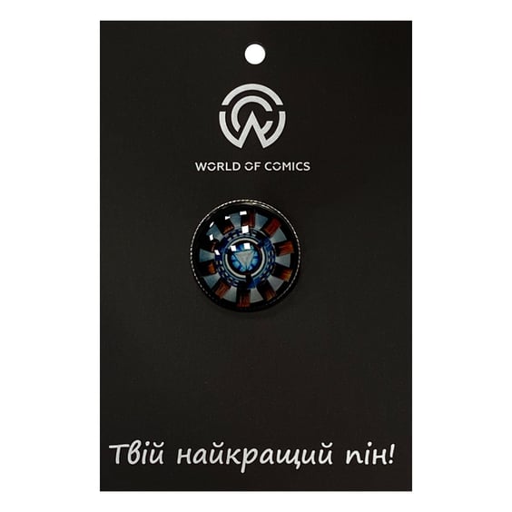 Металевий значок (пін) Marvel: Iron Man: Palladium Arc Reactor (Mark I), (13987)