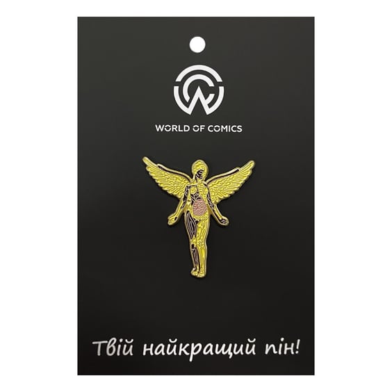 Металлический значок (пин) Nirvana: In Utero: Logo, (14015)