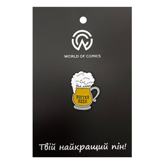 Металевий значок (пін) Wizarding World: Harry Potter: Butter Beer, (14030)