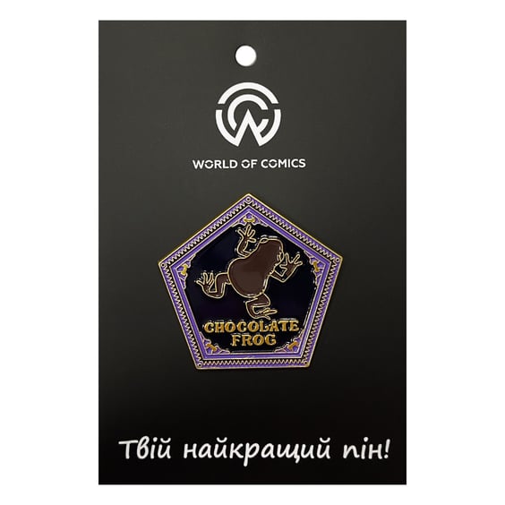 Металевий значок (пін) Wizarding World: Harry Potter: Chocolate Frog, (14031)