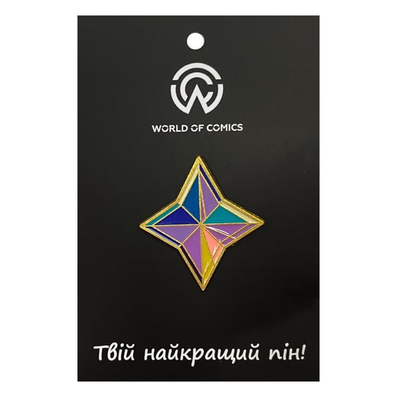 Металевий значок (пін) Genshin Impact: Primogem, (14040)