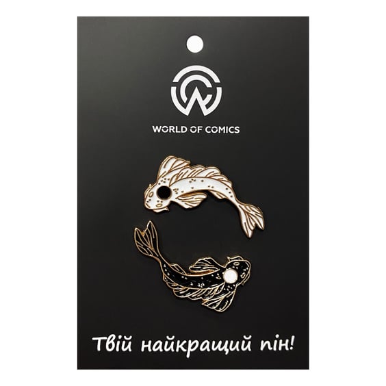 Металлический значок (пин) Jujutsu Kaisen: SatoSugu Fishes, (14051)