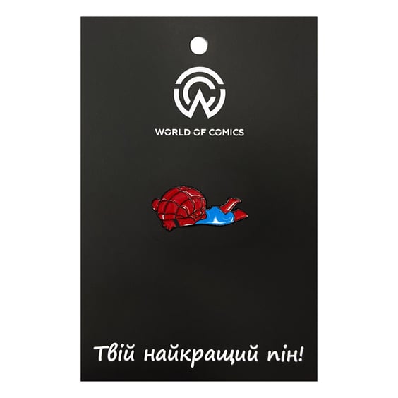 Металлический значок (пин) Marvel: Fallen Spider-Man, (14074)