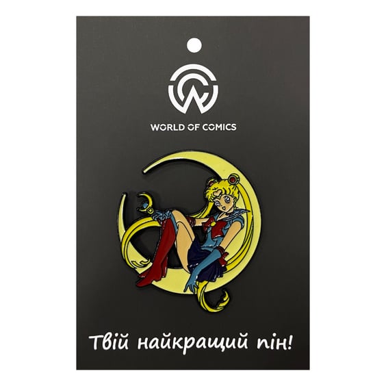 Металевий значок (пін) Sailor Moon: Usagi Tsuki on the Moon, (14078)