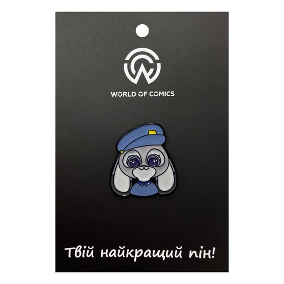 Металевий значок (пін) Disney: Zootopia: Judy Hopps, (14106)