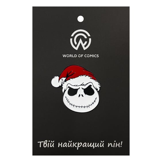 Металлический значок (пин) Disney: The Nightmare Before Christmas: Jack Skellington, (14109)