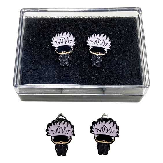 Сережки Jujutsu Kaisen: Satoru Gojo (Chibi), (14158)