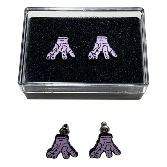 Сережки The Addams Family: Wednesday: Thing, (14161)