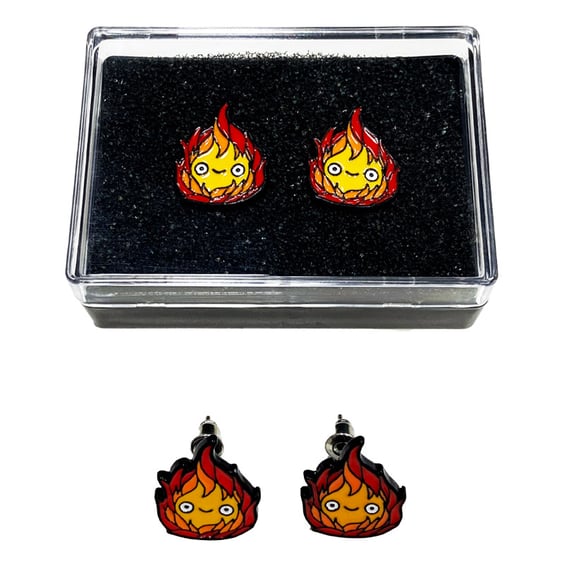 Сережки Studio Ghibli: Howl's Moving Castle: Calcifer, (14162)