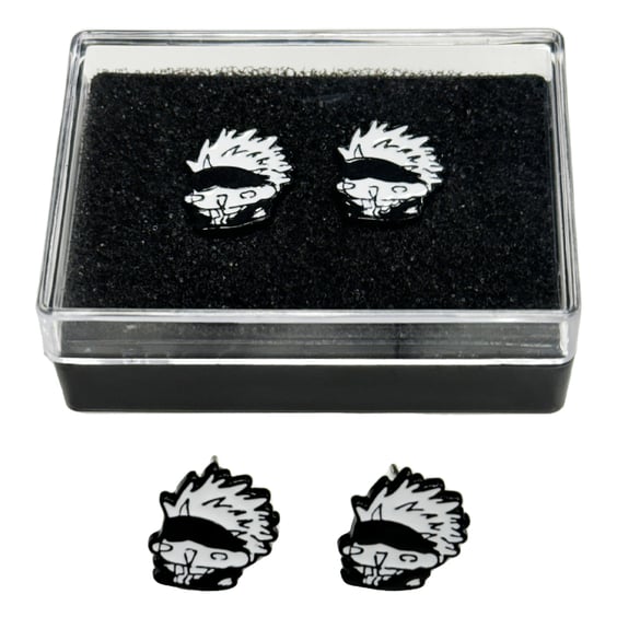 Сережки Jujutsu Kaisen: Satoru Gojo (Chibi), (14223)