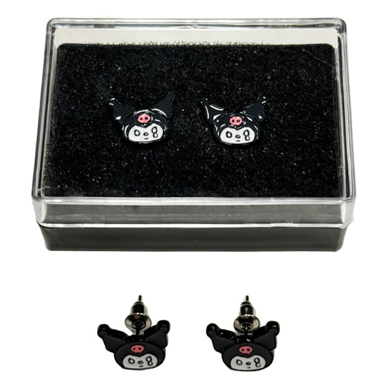 Сережки Sanrio: Onegai My Melody: Kuromi, (14225)