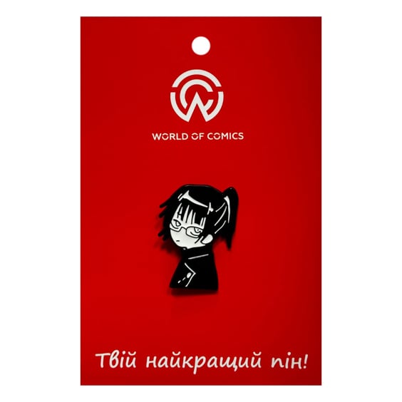 Металлический значок (пин) Jujutsu Kaisen: Maki Zen'in, (14232)