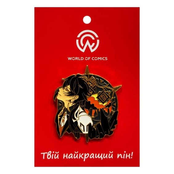 Металевий значок (пін) Genshin Impact: Jun Lee, (14254)