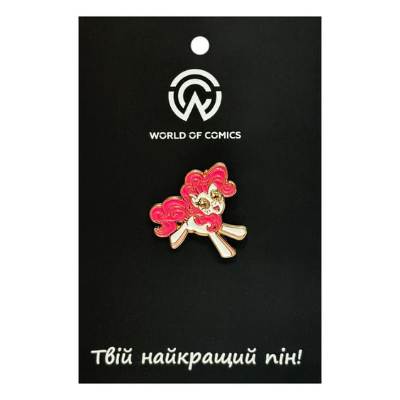Металлический значок (пин) My Little Pony: Pinkie Pie, (14264)