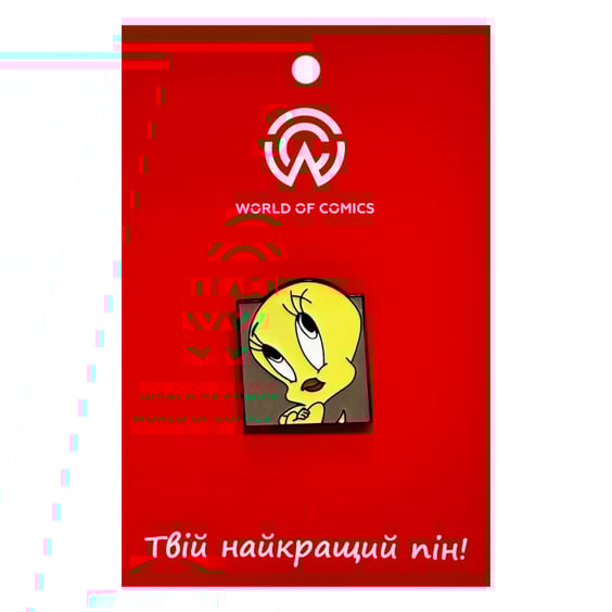 Металевий значок (пін) Looney Tunes: Tweety, (14268)