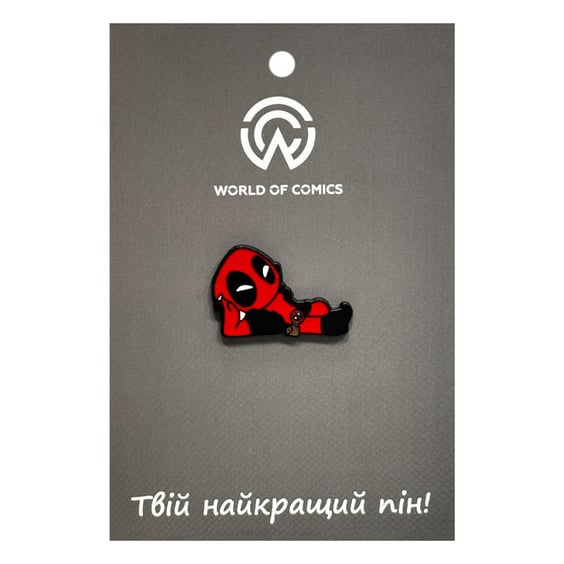 Металлический значок (пин) Marvel: Deadpool: Chill Deadpool, (14272)