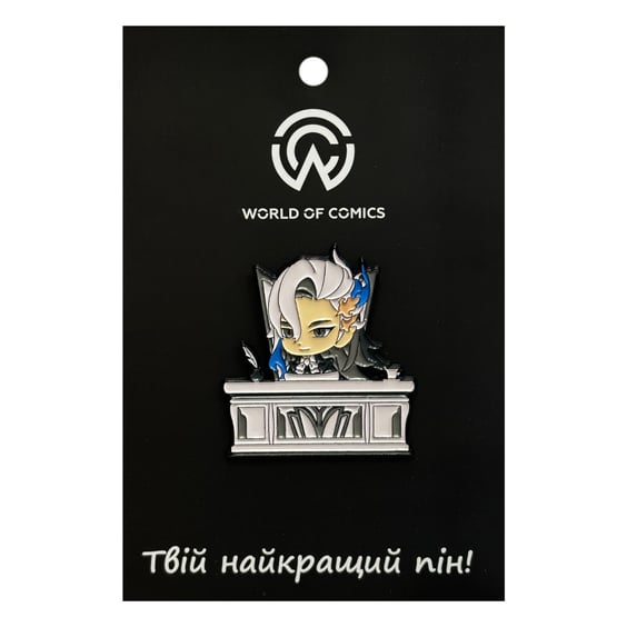 Металевий значок (пін) Genshin Impact: Neuvillette, (14282)