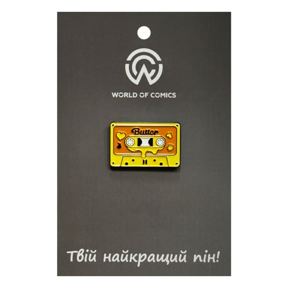 Металлический значок (пин) BTS: Music Album: «‎Butter», (14294)