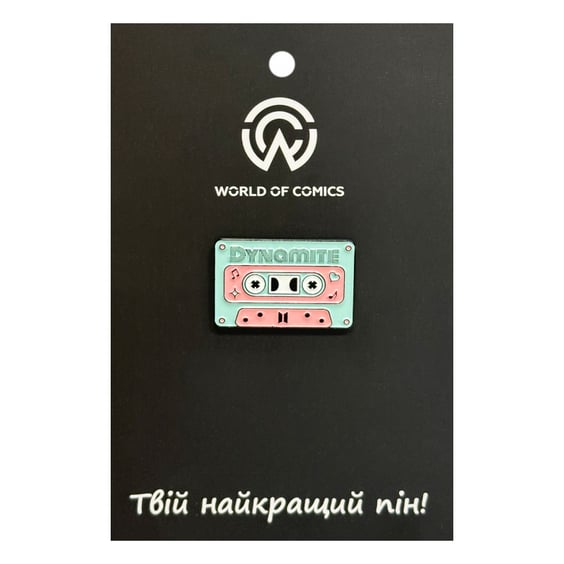 Металлический значок (пин) BTS: Music Album: «Dynamite», (14295)
