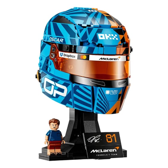 Конструктор LEGO: Editions: Formula 1: McLaren: McLaren Mastercard F1 Team: Oscar Piastri Helmet, (143017) 2