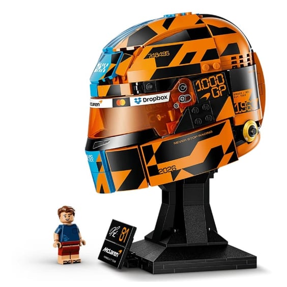 Конструктор LEGO: Editions: Formula 1: McLaren: McLaren Mastercard F1 Team: Oscar Piastri Helmet, (143017) 5