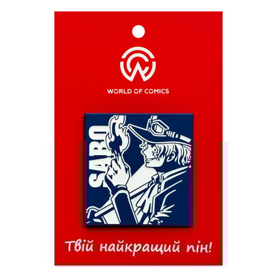 Металевий значок (пін) One Piece: Sabo, (14303)