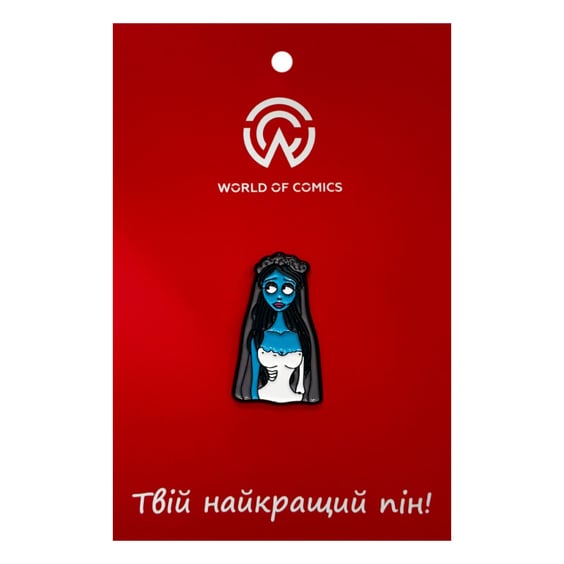 Металевий значок (пін) Corpse Bride: Emily, (14347)