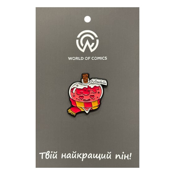 Металевий значок (пін) Wizarding World: Harry Potter: Love Potion «‎Amortentia», (14349)