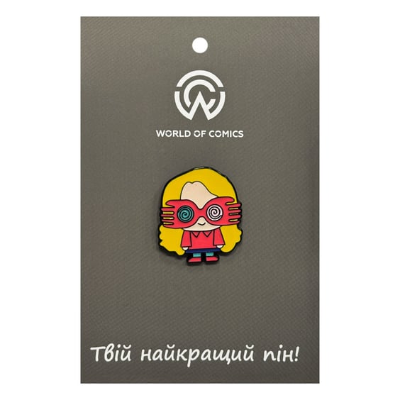 Металевий значок (пін) Wizarding World: Harry Potter: Luna Lovegood (Chibi), (14405)