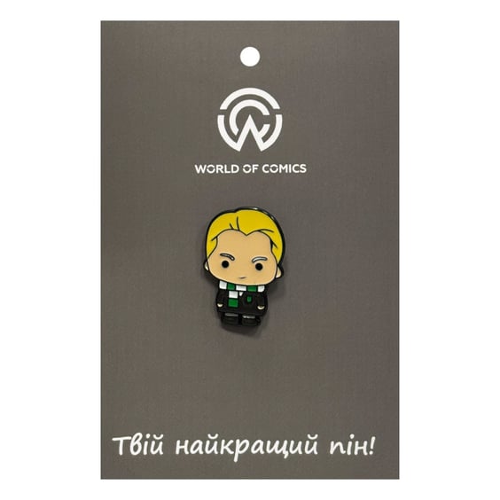 Металевий значок (пін) Wizarding World: Harry Potter: Draco Malfoy (Chibi), (14406)