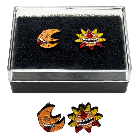 Сережки Soul Eater: Sun and Moon, (14418)