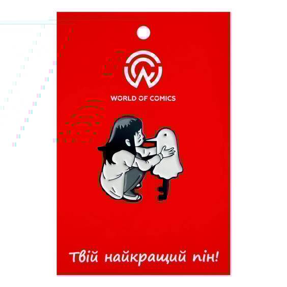 Металевий значок (пін) Goodnight Punpun: Aiko Tanaka and Punpun Onodera, (14431)