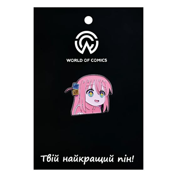 Металевий значок (пін) Bocchi the Rock!: Hitori Gotoh (Bocchi-chan), (14433)