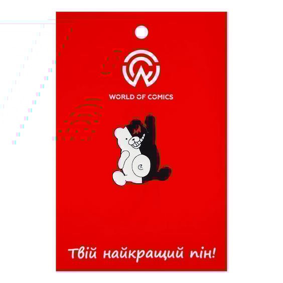 Металлический значок (пин) Danganronpa: Monokuma, (14450)