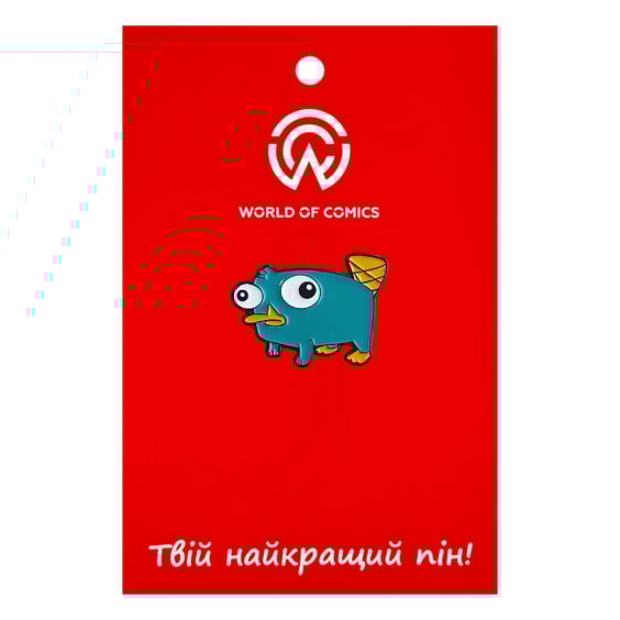 Металлический значок (пин) Disney: Phineas and Ferb: Perry the Platypus, (14467)