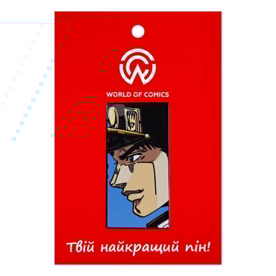 Металевий значок (пін) JoJo's Bizarre Adventure: Jotaro Kujo (Head), (14481)
