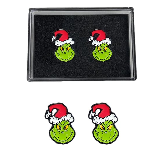 Сережки How the Grinch Stole Christmas: Grinch (Head), (14509)