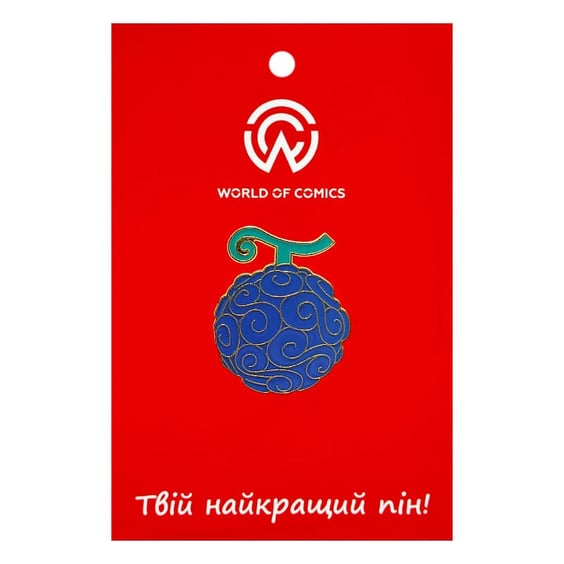 Металевий значок (пін) One Piece: Devil Fruit: Human Human Fruit (Gomu Gomu no Mi), (14511)