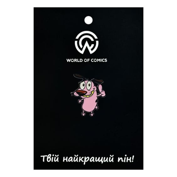 Металевий значок (пін) Courage the Cowardly Dog: Courage, (14530)