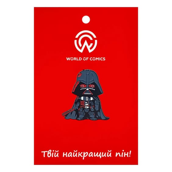 Металлический значок (пин) Star Wars: Darth Vader (Chibi), (14533)