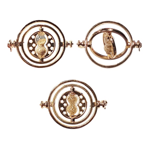 Металевий значок (шпилька) Wizarding World: Harry Potter: Hermione Granger: Time Turner, (14536) 2