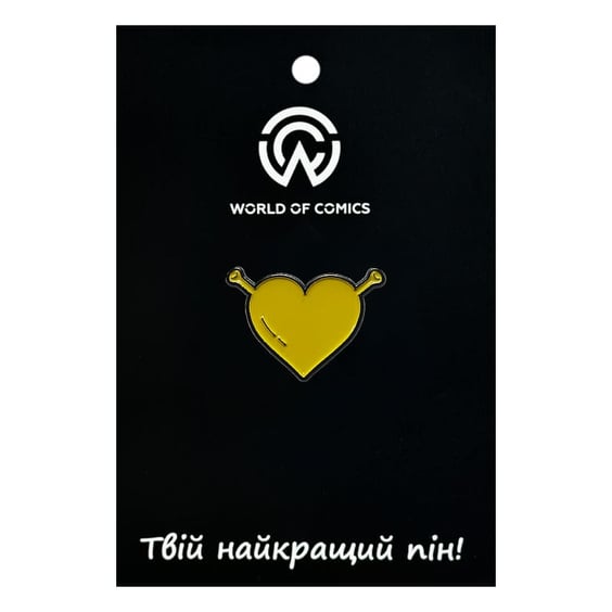 Металевий значок (пін) Shrek: Shrek Heart, (14560)