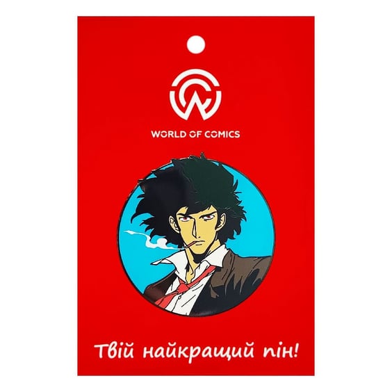 Металевий значок (пін) Cowboy Bebop: Spike Spiegel, (14580)