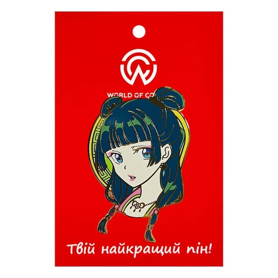 Металевий значок (пін) The Apothecary Diaries: Maomao (Head), (14584)