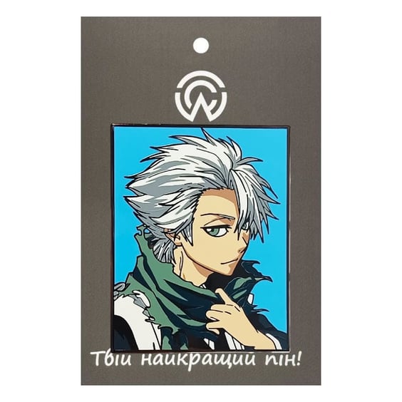 Металевий значок (пін) Bleach: Toshiro Hitsugaya, (14589)